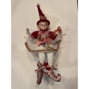 Christmas Sequence Fairy Elf On A Shelf Girl Doll Poseable